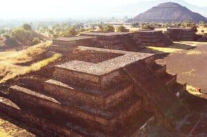 Old Pyramid in Mexico